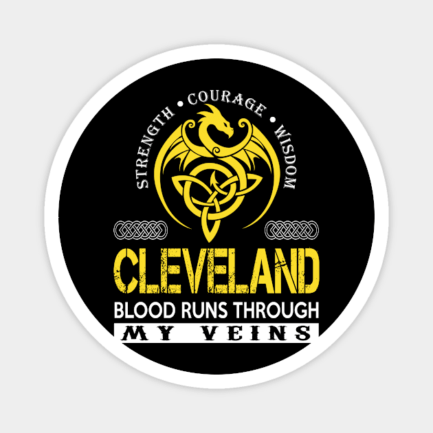 CLEVELAND Magnet by isaiaserwin